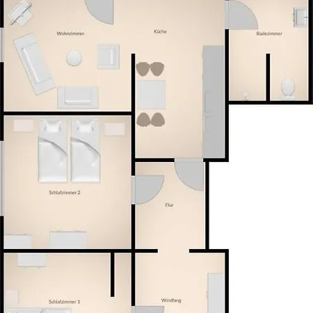 Apartman Bauernstubchen - #113605 Nordstrand
